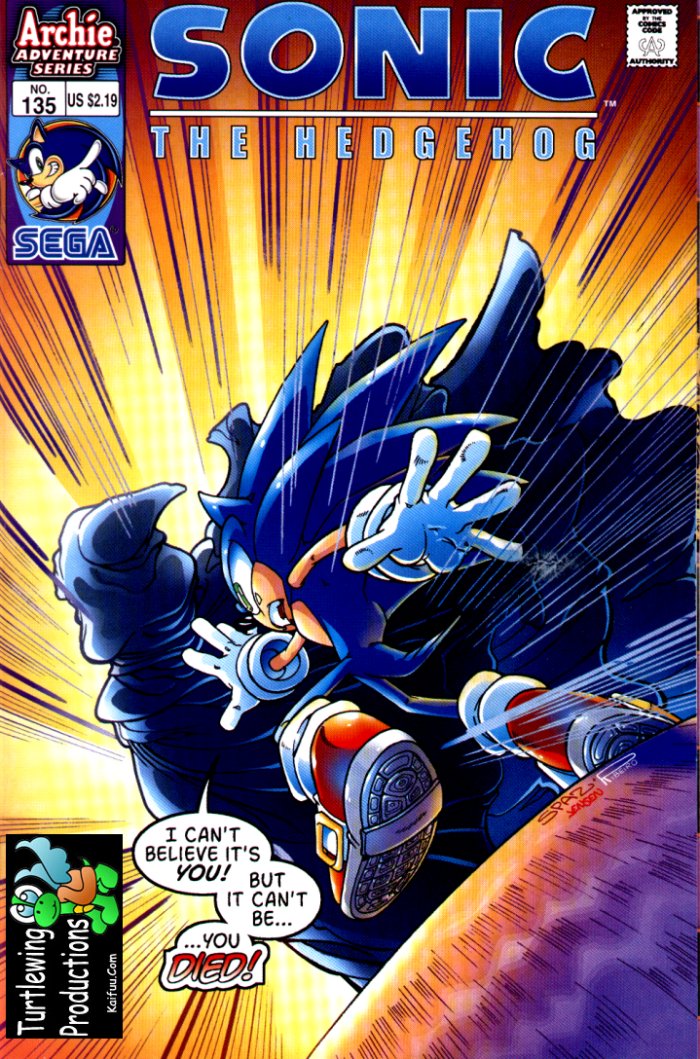 Sonic - Archie Adventure Series June 2004 Cover Page
